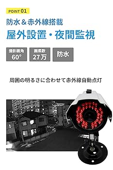 Amazon.co.jp: Broadwatch 屋外カメラ LCDモニター 4.3インチLCD